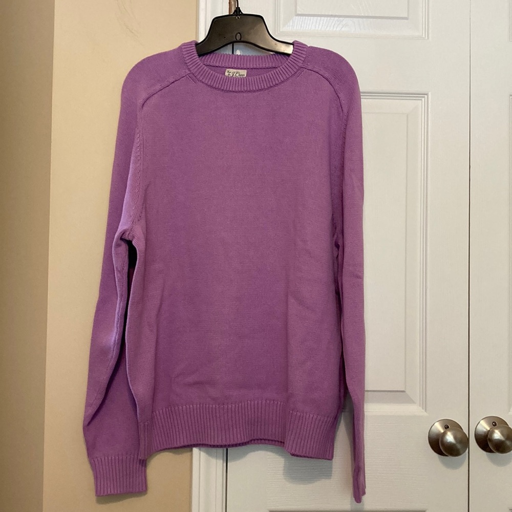 JCrew Heritage cotton crewneck sweater